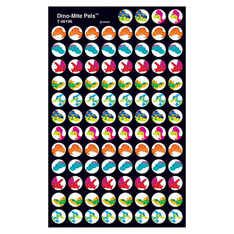 Dino-Mite Pals Superspots Stickers