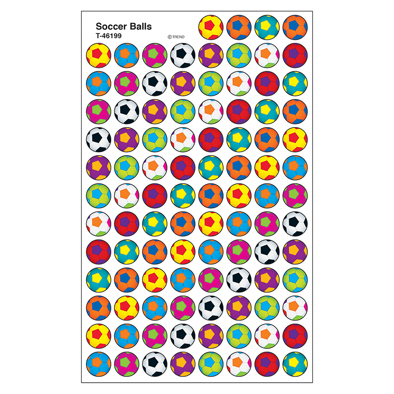 (12 Pk) Soccer Balls Superspots