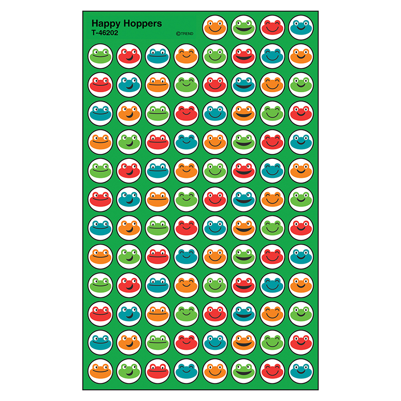 (6 Pk) Happy Hoppers Stickers