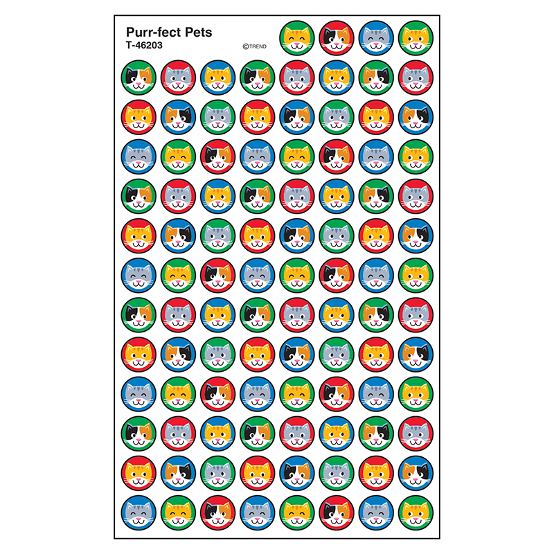 (6 Pk) Purrfect Pets Stickers