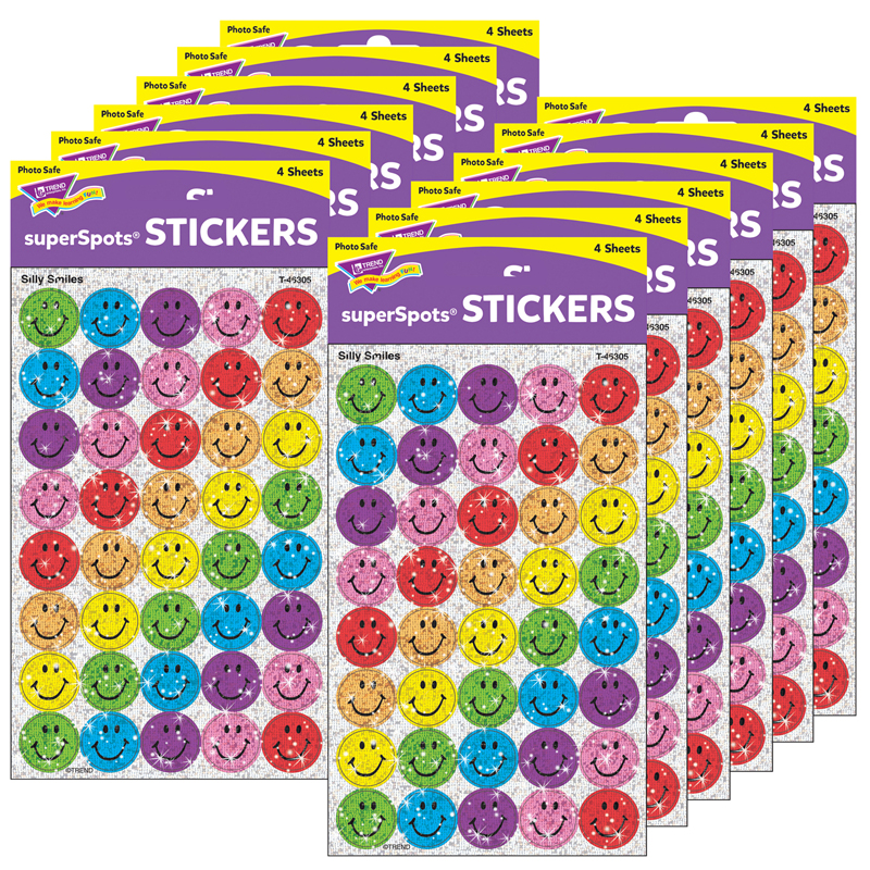(12 Pk) Superspots Sparkle Silly