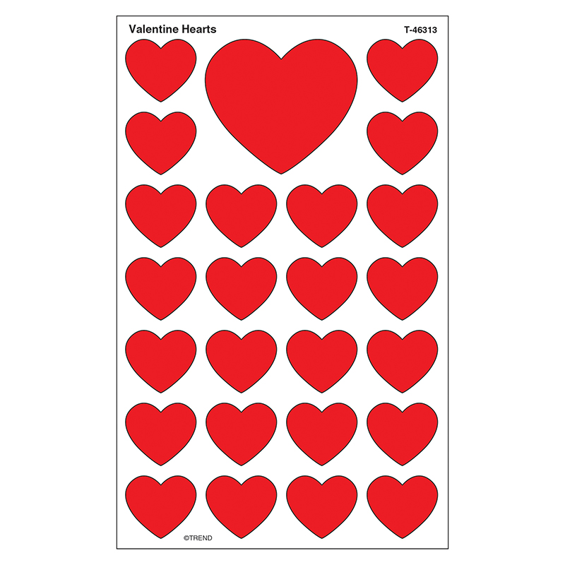 Supershapes Stickers Valentine