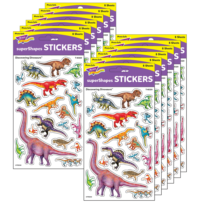 (12 Pk) Discovering Dinosaurs Super
