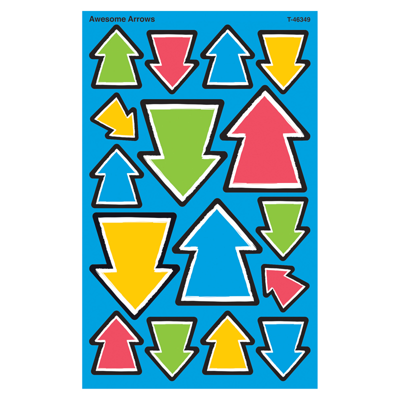 (6 Pk) Awesome Arrows Supershape