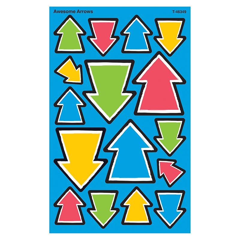 Awesome Arrows Supershape Stickers
