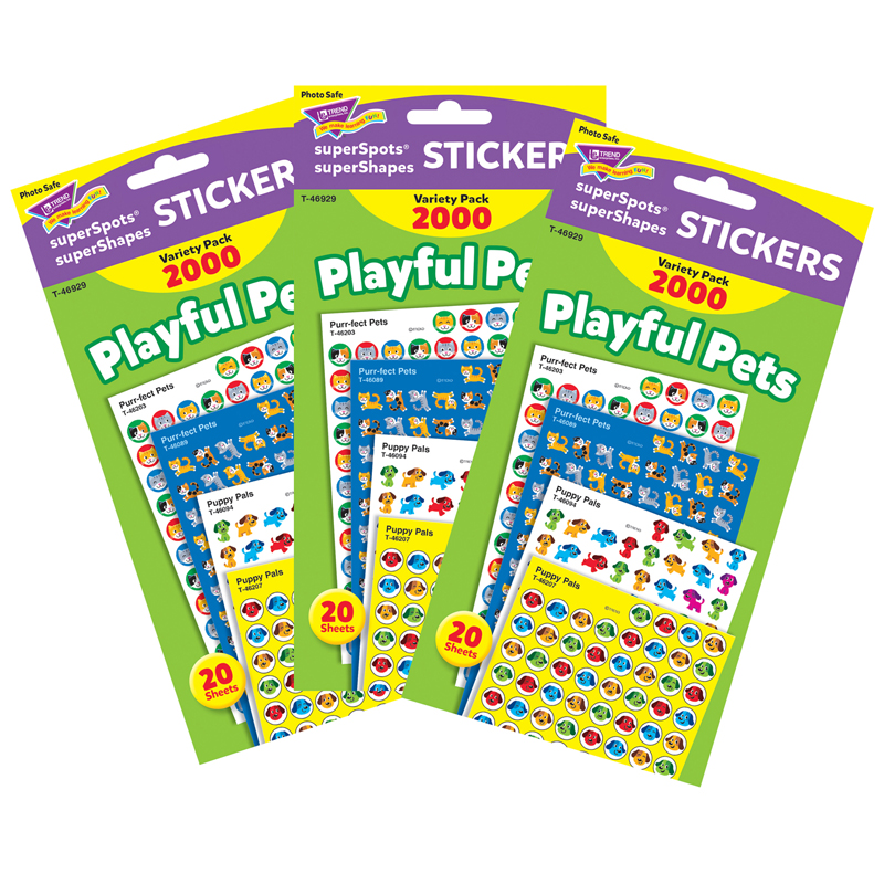 (3 Pk) Playful Pets Variety Pack