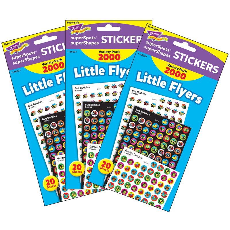 (3 Pk) Little Flyers Variety Pack