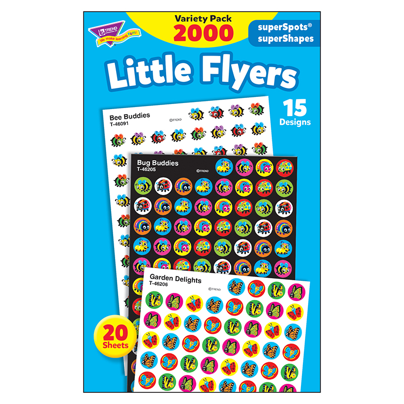 Little Flyers Variety Pack Stickers