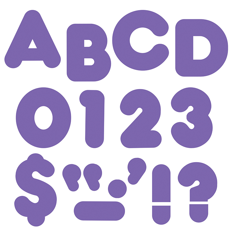 Ready Letters 4 Inch Casual Purple