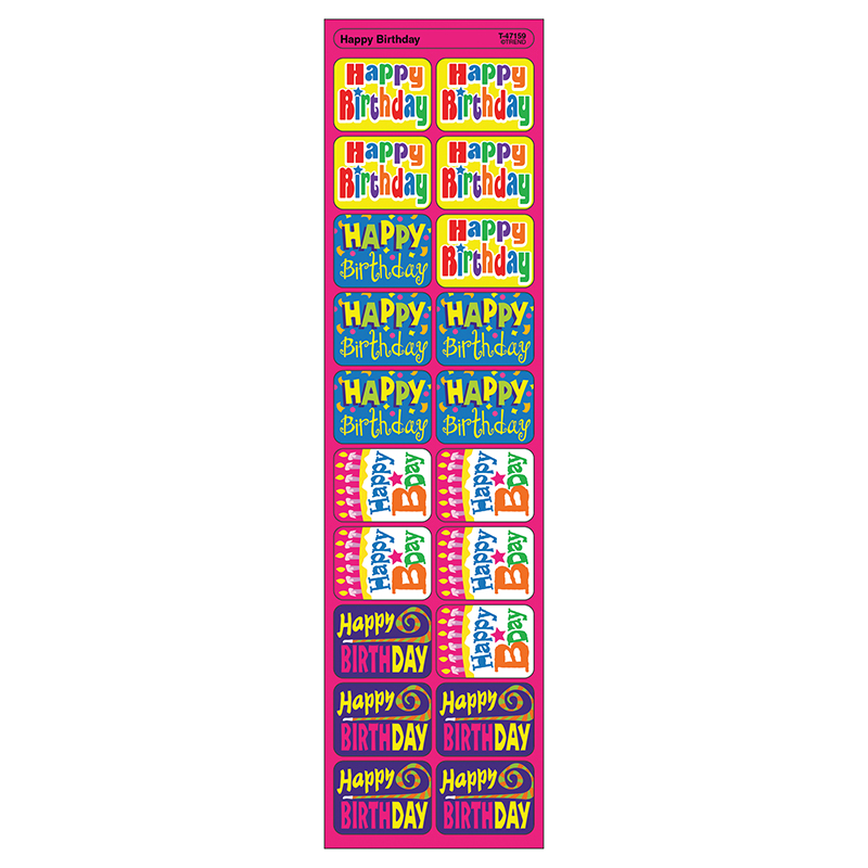 Applause Stickers Happy Birthday