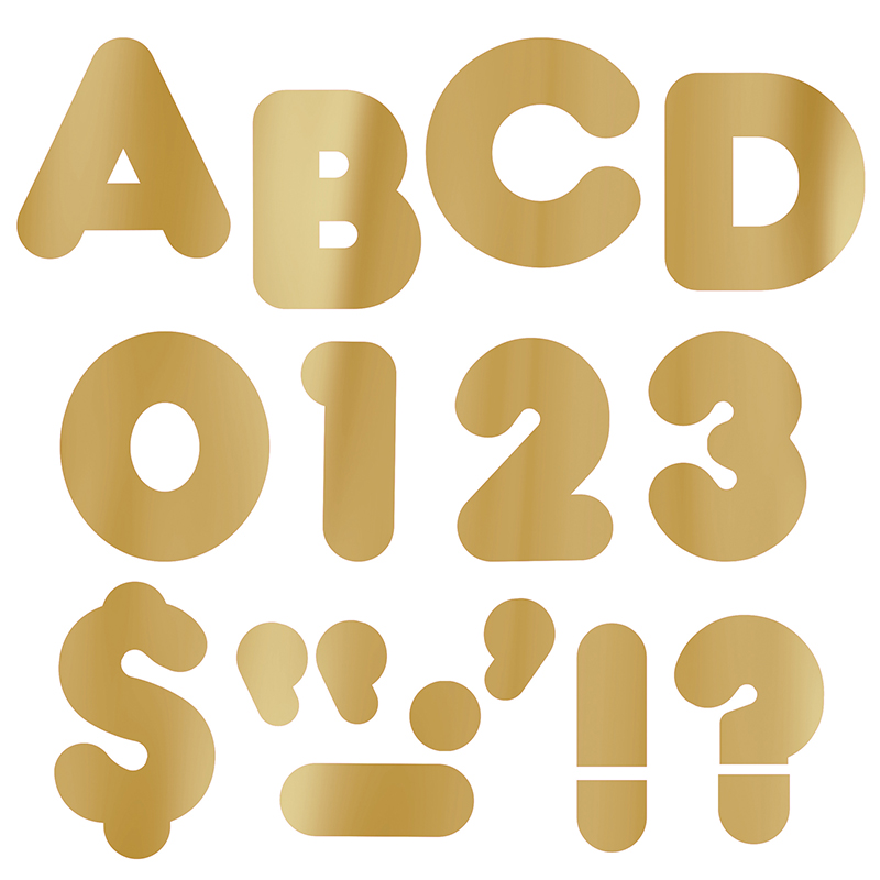 (6 Pk) Ready Letters 2in Casual