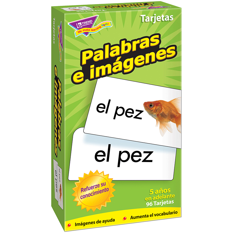 Flash Cards Palabras E 96/Box