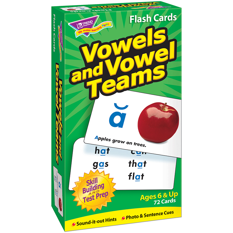 Flash Cards Vowels & Vowel Teams
