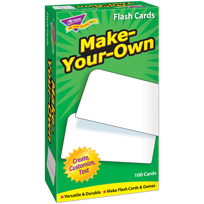 (3 Pk) Flash Cards Make Your Own
