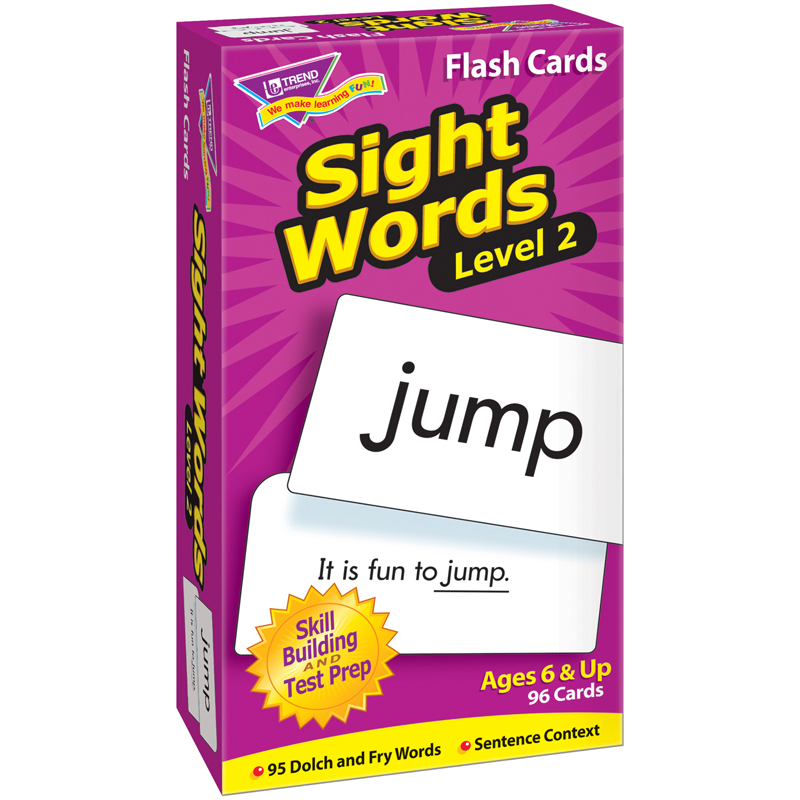 (2 Ea) Sight Words - Level 2