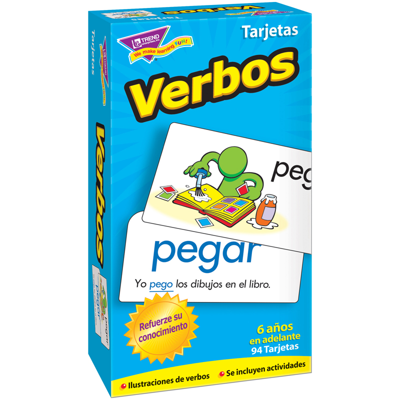 (2 Ea) Verbos Spanish Action Words