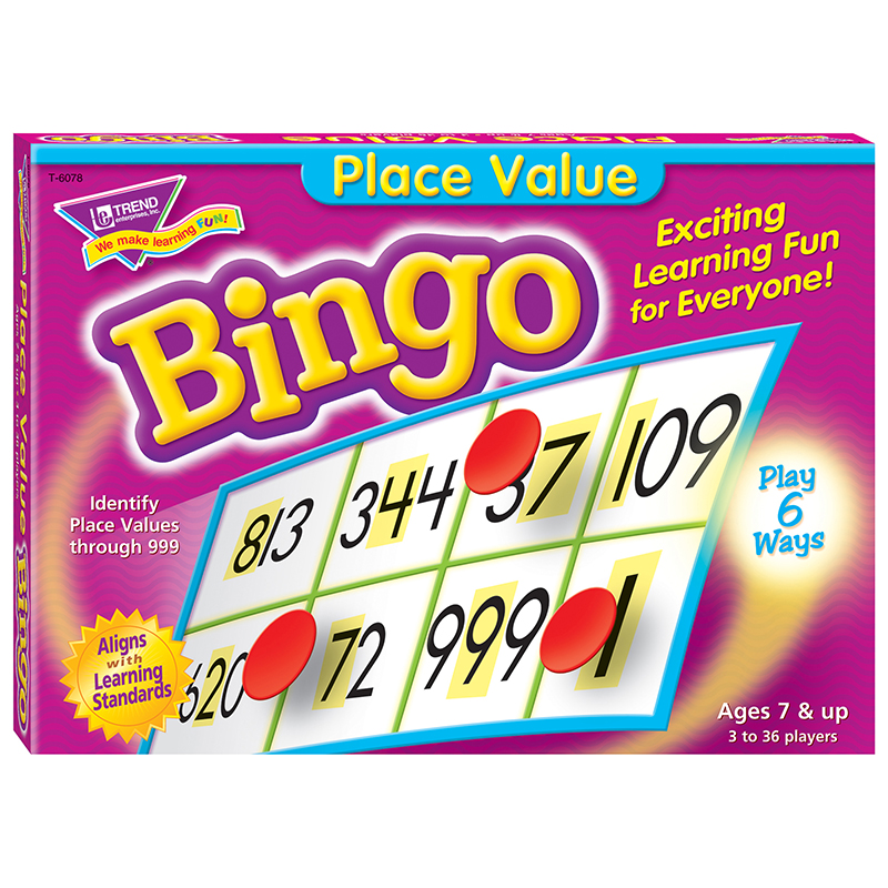 Place Value Bingo Game