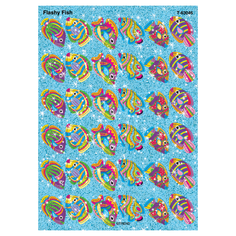 (12 Pk) Sparkle Stickers Flashy