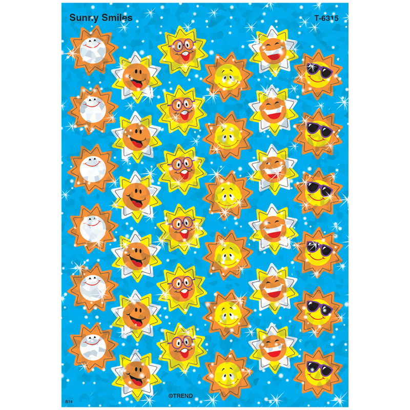 Sparkle Stickers Sunny Smiles