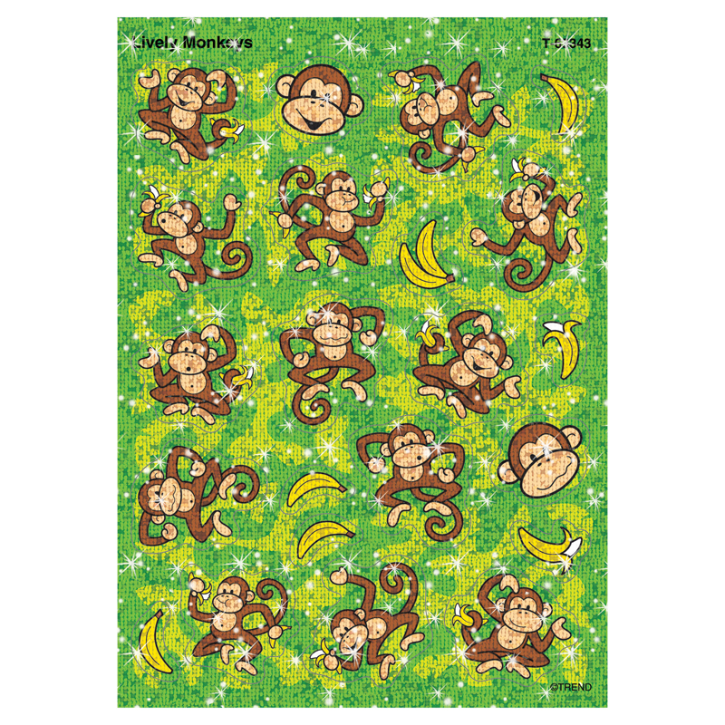 (12 Pk) Sparkle Stickers Lively