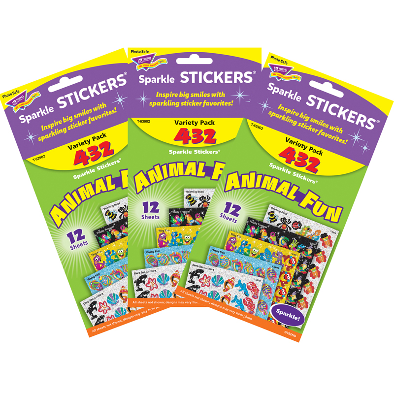 (3 Pk) Animal Fun Value Pk