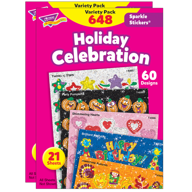 (2 Pk) Holiday Celebration Sparkle