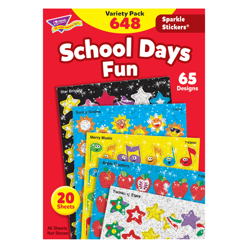 Sparkle Stickers Variety Pack