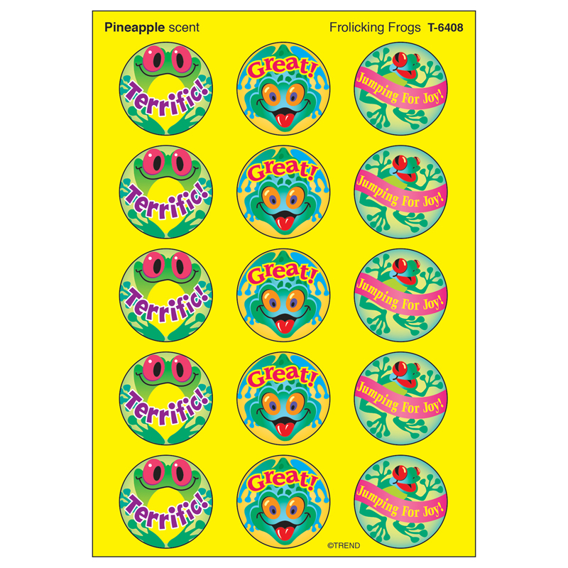 Stinky Stickers Frolicking 60/Pk