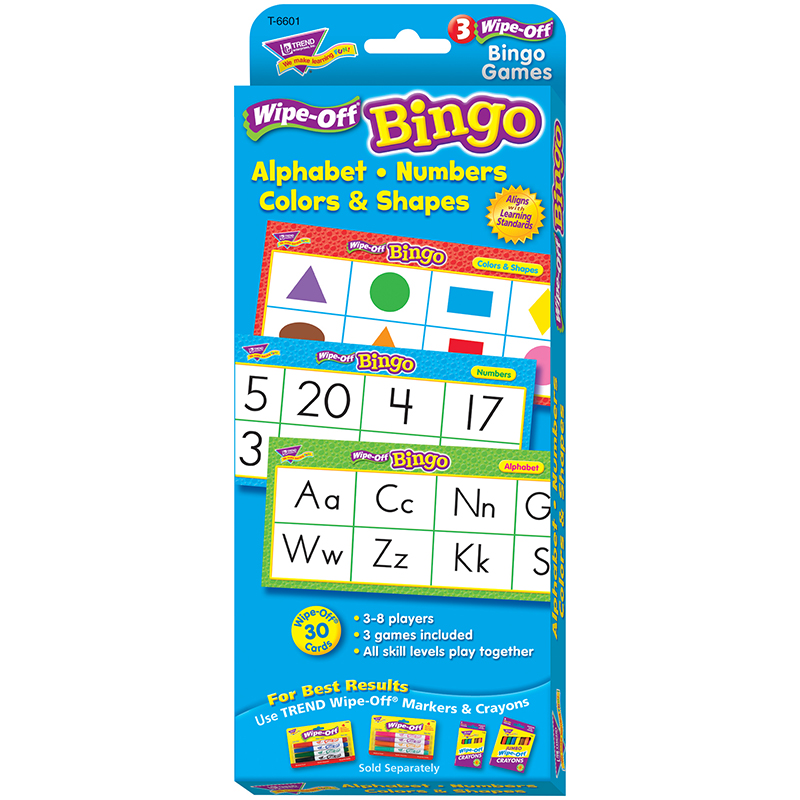 Alphabet Numbers Colors & Shapes