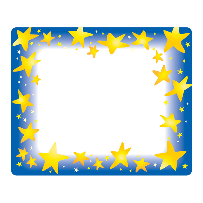 (6 Pk) Star Brights Name Tags