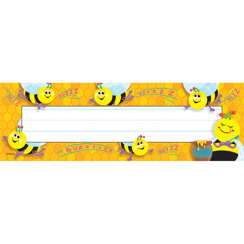 Desk Toppers Busy Bees 36/Pk 2x9