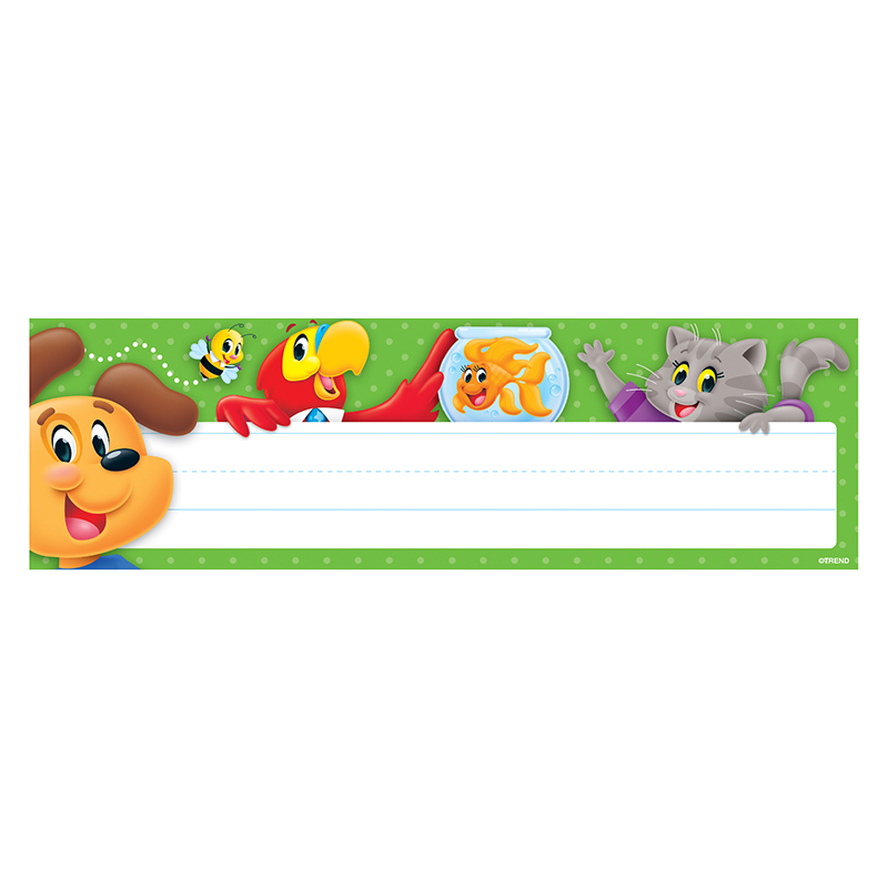 Playtime Pal Desk Toppers Nameplate