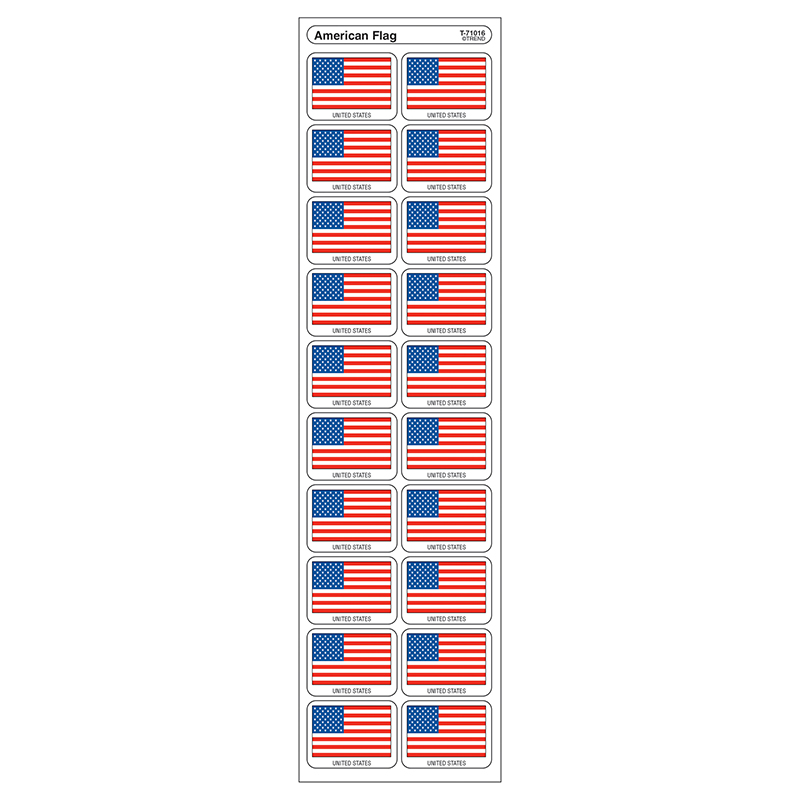 American Flag Stickers