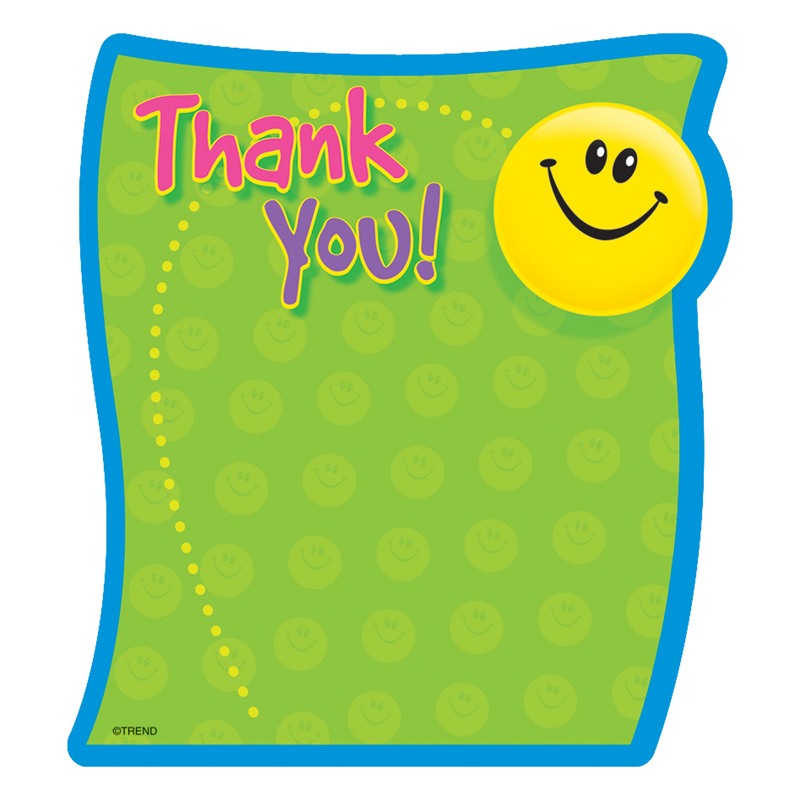 (6 Ea) Note Pad Thank You 5x5
