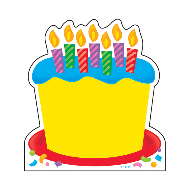 (6 Ea) Note Pad Birthday Cake 5x5