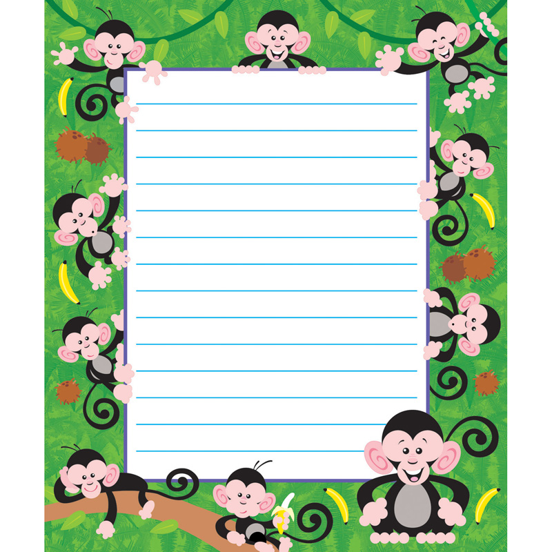 Monkey Mischief Note Pad