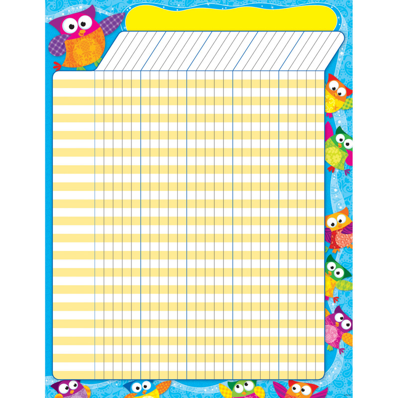 Owl Stars Incentive Chart Large