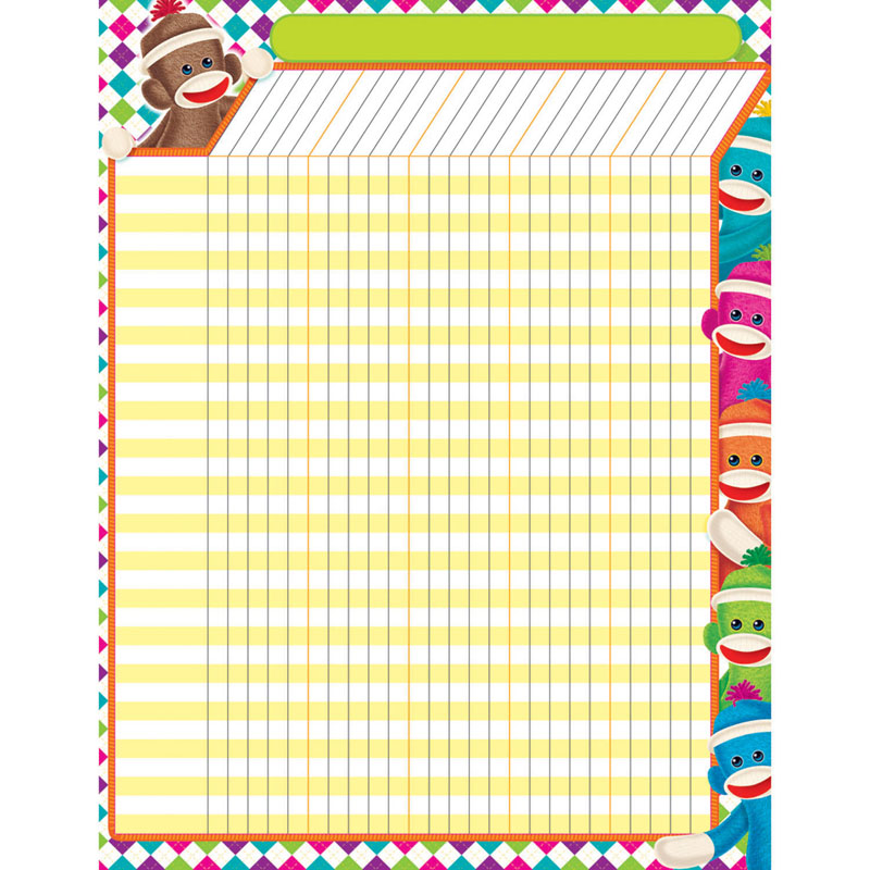 Sock Monkeys Incentive Chart
