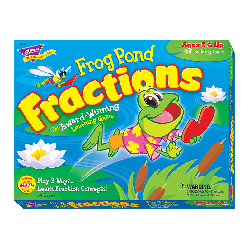 Frog Pond Fractions Game Ages