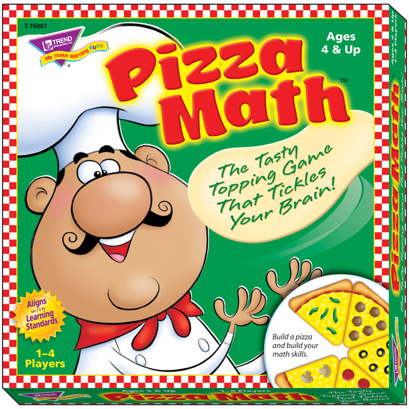 (2 Ea) Learning Games Pizza Math
