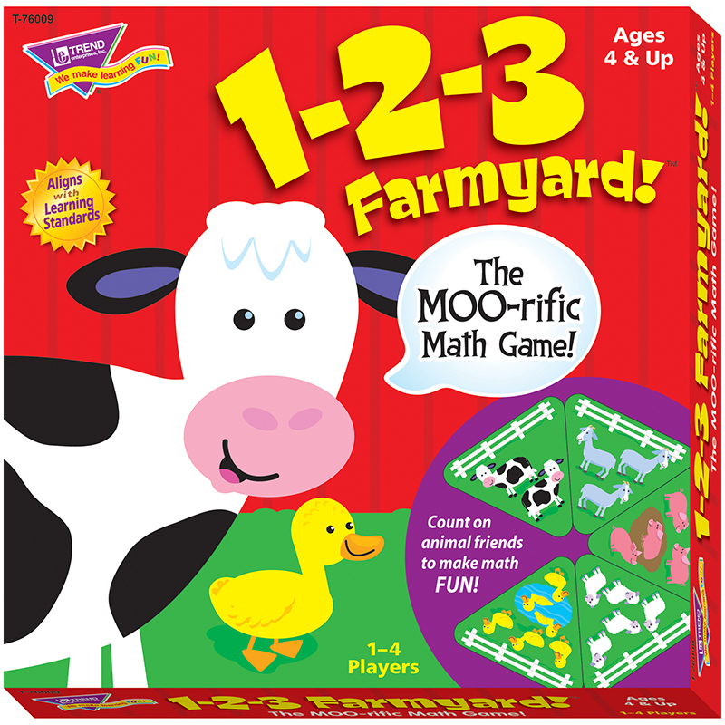 Learning Games 1-2-3 Farmyard