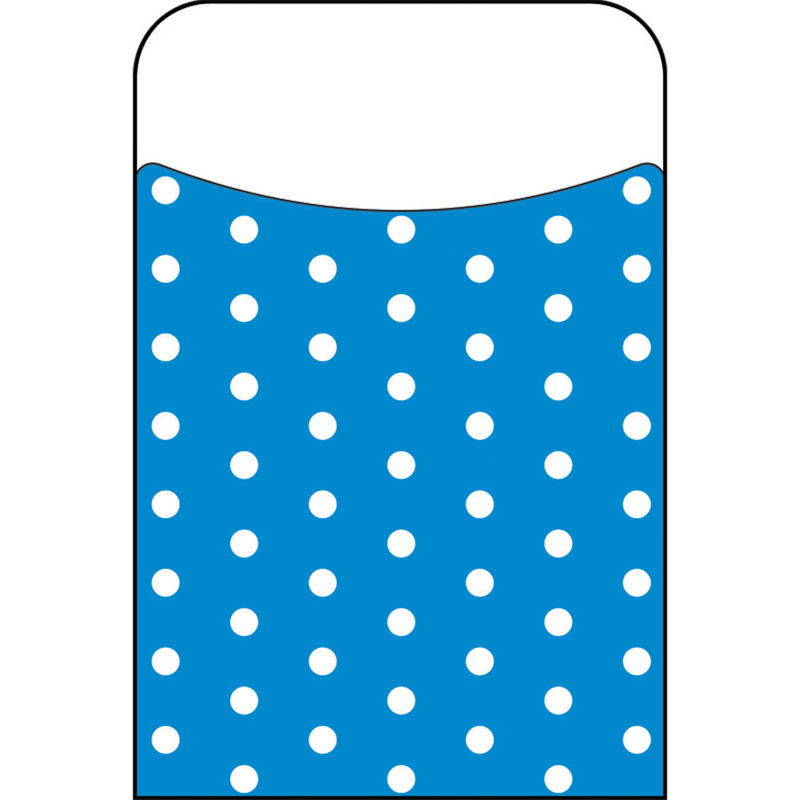 Polka Dots Blue Terrific Pockets