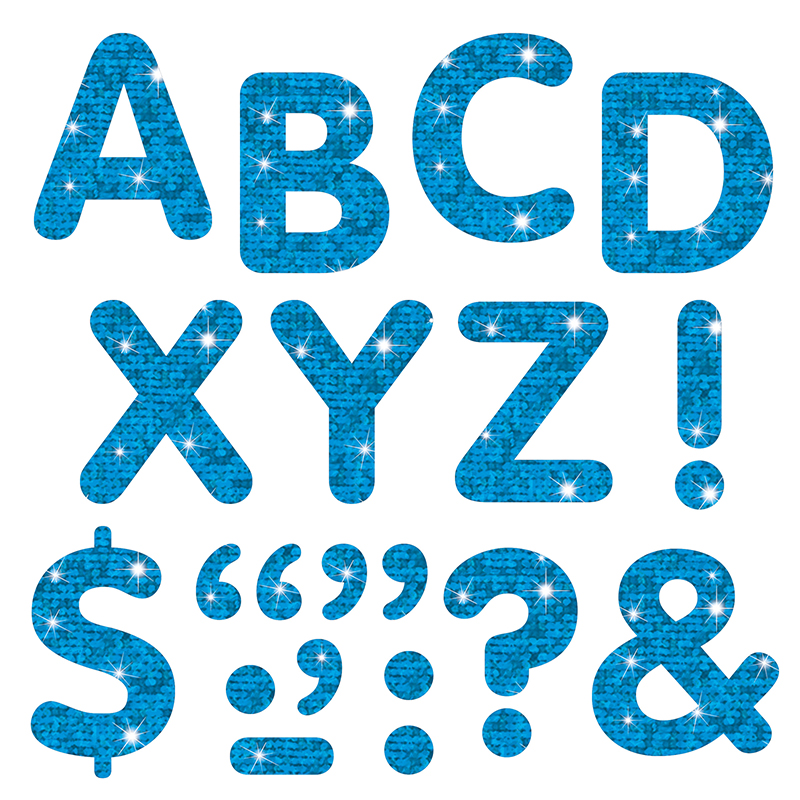 Stick-Eze 2 In Letters Marks Blue