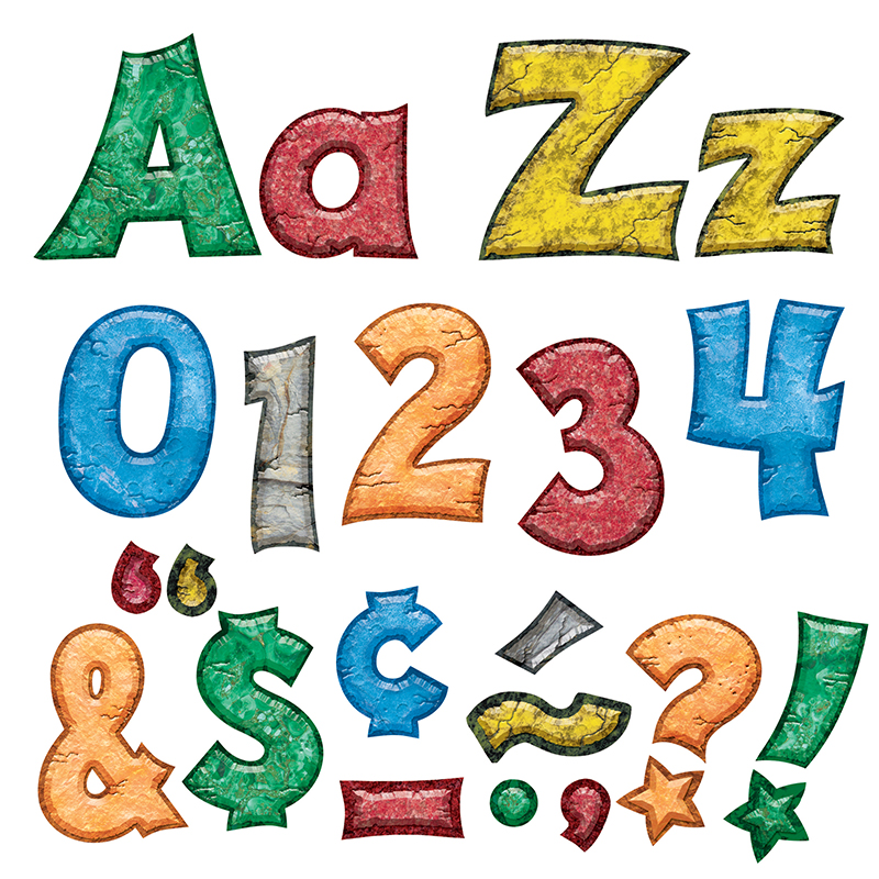 Bedrock 4in Friendly Uppercase