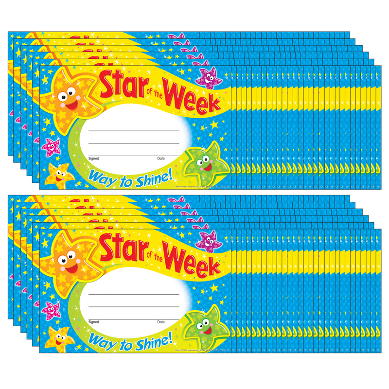 (12 Pk) Star Of The Week Way To