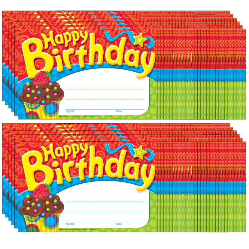 (12 Pk) Happy Birthday Bake Shop