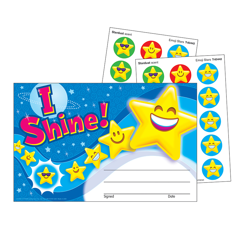 Stinky Stickers Award I Shine Emoji