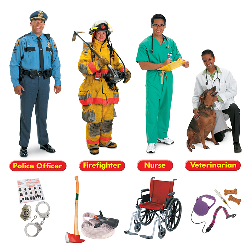 Community Helpers Bb Set 45 Pcs