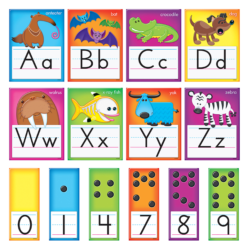 Awesome Animals Alphabet Cards Std