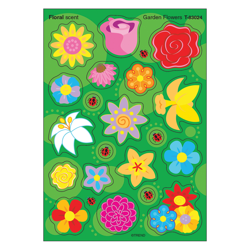 (12 Pk) Garden Flowers Floral